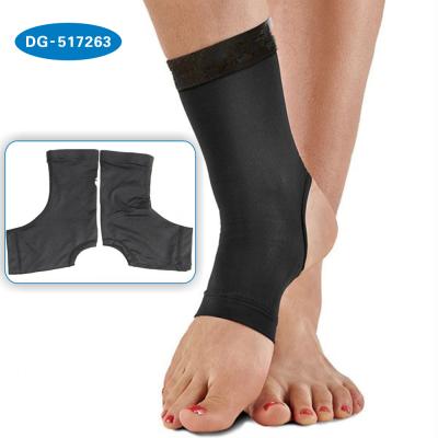 China Durable Copper Ankle Sleeve , Elastic Copper Compression Ankle Support for sale