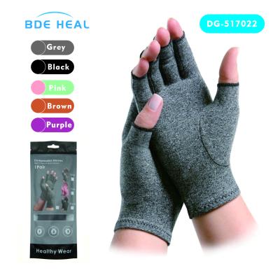 China Hot Selling Compression Cotton Spandex Compression Arthritis Glove for Hand Pain Relief, Reducing Swelling for sale