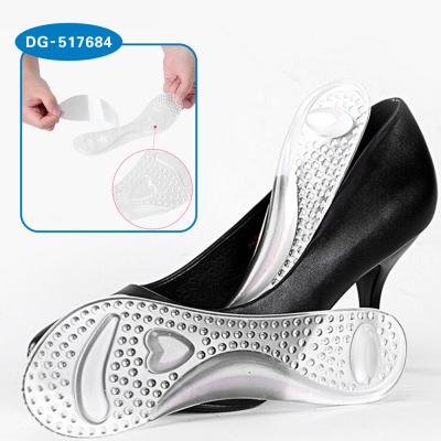 China New Flat Foot Gel Silicon Arch Insole, Silicon Arch Support Insole for sale