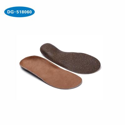 China High Stiffness Bunce Shock Absorb Cork Insoles For Sweat Absorption for sale