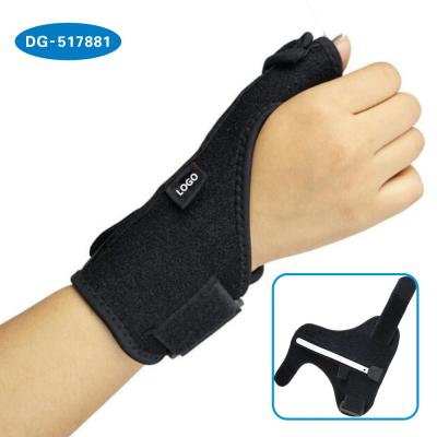 China Adjustable Reversible Thumb Splint Thumb Brace Stabilizer with Adjustable Wrist Support for sale