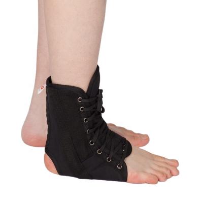 China Adjustable Breathable Strong Lace Up Support Adjustable Ankle Brace For Ankle Stabiling Sprained Ligaments for sale