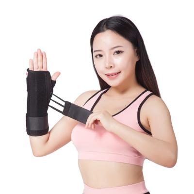 China Adjustable Night Sleep Wrist Support Brace Wrist Splint Wrist Brace for Carpal Tunnel for sale