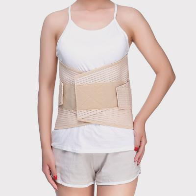 China Adjustable Lumbar Support Belt Lumbosacral Back Brace for Lower Back Pain Relief Warmer Stretcher for sale