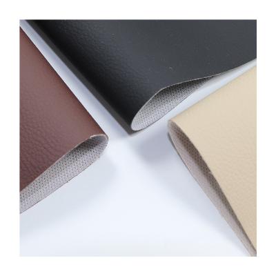 China Factory Supply Waterproof Synthetic Leather Durable PVC Leatherette and Abrasion-resistant PVC for sale