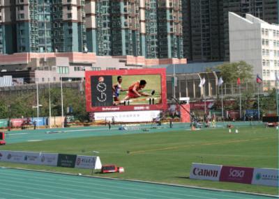 Chine Les sports en plein air de P16 1R1G1B 16bit ont mené l'affichage d'écran avec le grand angle de vue à vendre