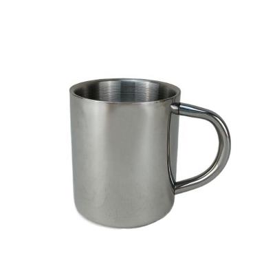 China Kaihui Disposable Stainless Steel Quite-attractive Mug For Beer With Handle Double Wall Mug For Bar From Chinese Factory for sale