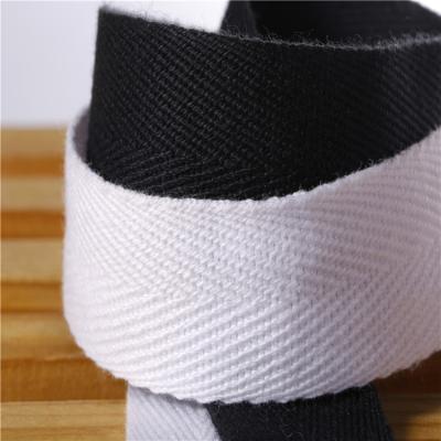 China Factory Direct Viable Sale High Quality Cotton Webbing Herringbone Tape, China Cotton Twill Tape for sale