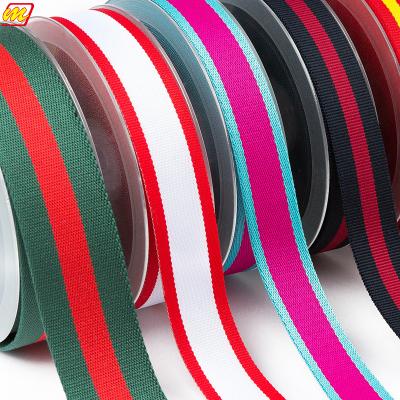 China Custom Woven High Tenacity Ribbon Belt For Seat Belt Handbags Garment Printed Label Luggage Sofa for sale