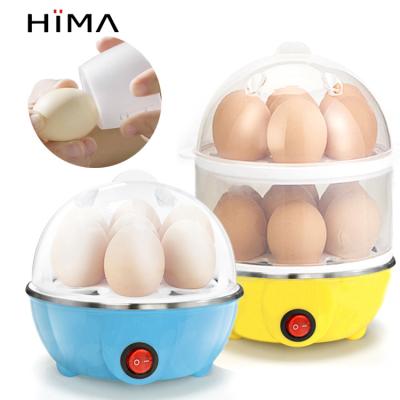 China Hotel Automatic Mini 7 or 14 Capacity Broccoli Dumpling Egg Steamer Steamer Eggs Quick Cooker Electric Plastic Boiler Dash for sale