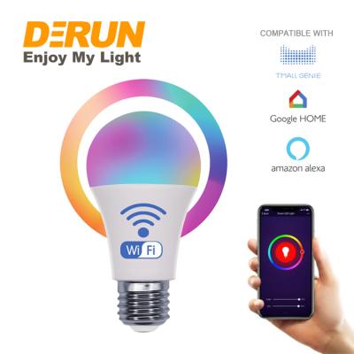 China Residential Wholesale WIFI Connection Phone Control RGBWW LED Smart Light Bulb With CE RoHS,LED-SMART for sale