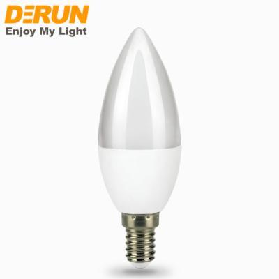 China Residential SMD CANDLE BULB C35 CAL35 3W 5W 6W 7W E12 E14 E27 Candle LED Light Bulbs, LED-C37 for sale