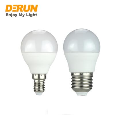 China High Light Base 110V 220V 3W 5W 7W 8W, Best Price Residential Small LED Bulb 45MM E14 E27 LED-G45 for sale