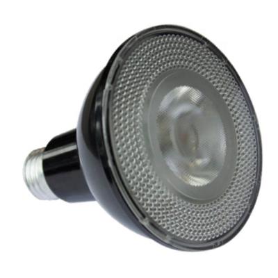 China Modern COLOR LED PAR30 BLACK LAMP 12W 1000LM E27 85-265V LED SPOTLIGHT, LED-PAR for sale