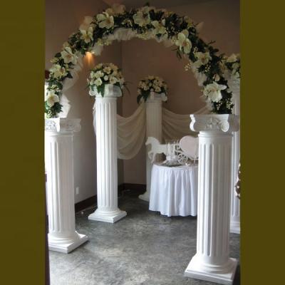 China Solid Marble Decorative Wedding Columns For Sale for sale