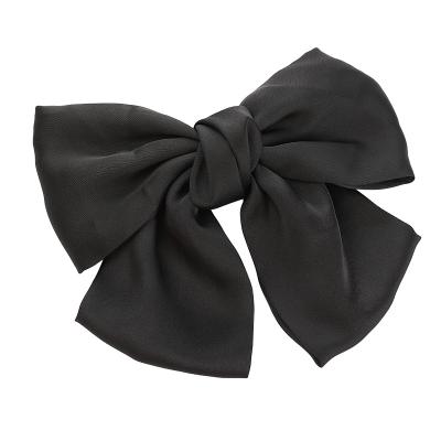 China Novelty Big Bow Hairpin Fashion Elegent Butterfly Hair Clip For Women for sale