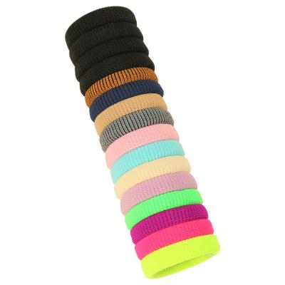 China Popular Thick Seamless Hair Accessories Scrunchies Hair Ties Ponytail Holders Headbands Simply No Crease Damage For Thick Hair for sale