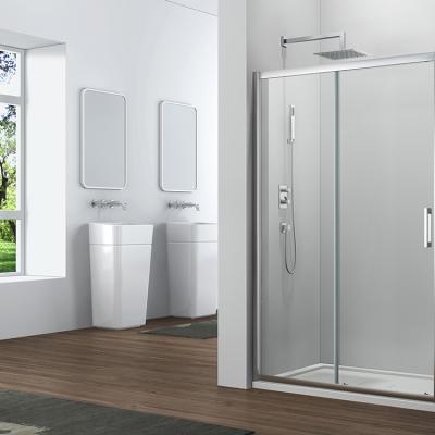 China Modern Framed Single Slider Shower Enclosure for sale