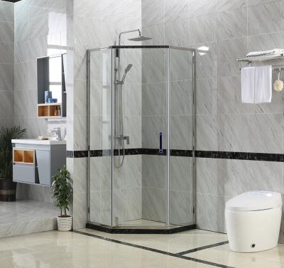 China Modern Framed Single Pivot Shower Enclosure for sale