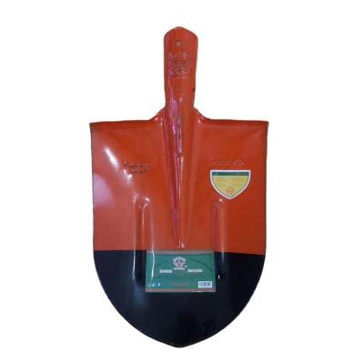 China Cultivating Shovel Cultivating Digging Type Shovel Tools Russia Red Black Painted Steel Head for sale