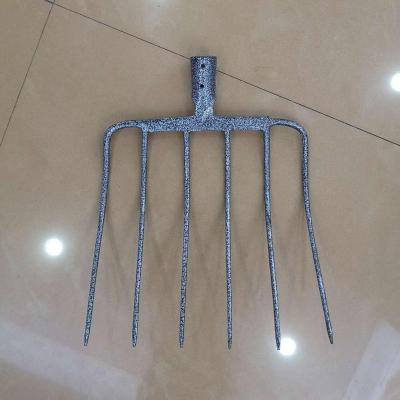 China F102-6T imported high carbon steel garden fork, cultivating fork for sale