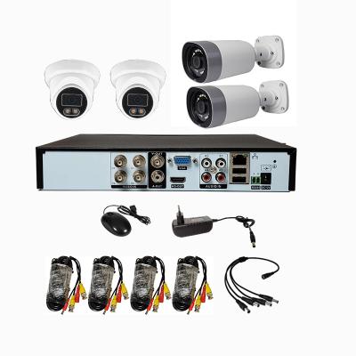 China Waterproof / 720P Waterproof Security Camera DVR Kit 4 In 1 Bullet Surveillance CCTV System for sale