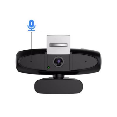 China 2K Webcam USB 2.0 HD 4 X ZOOM PC Camera With Privacy Hidden Cover Build In Microphone V401 for sale