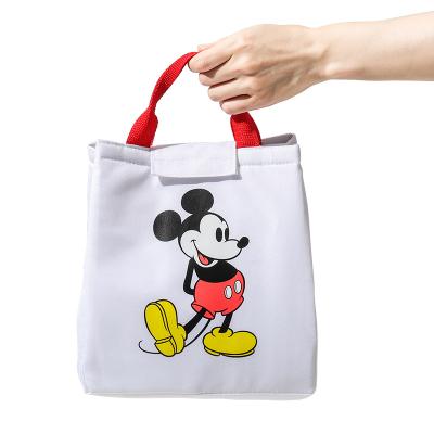 China One Of The Best Selling New Top Selling Mickey Cartoon Cute Portable Food Bag Field Thermal Insulated Eco-friendly Lunch Bag for sale