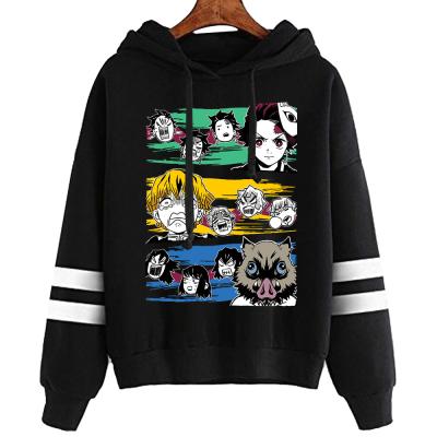 China Breathable Demon Kimetsu Slayer no Hoodies Tanjirou Kyoujurou Shinobu Sweatshirts Cozy Tops Pullovers Sudadera Felpa Moletom by Yaiba Merch for sale