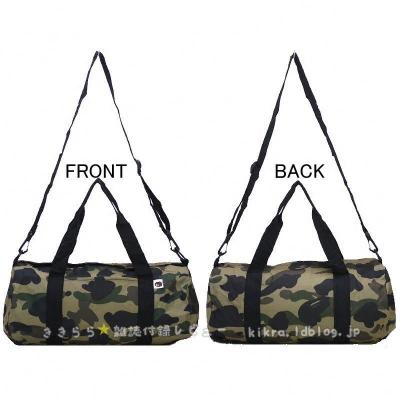 China 2022 Water Proof BAPE Style New Bags Camouflage Monkey Man Cylinder Fitness Cross Sports Men And Women One-Shoulder - Body Travel Bag for sale