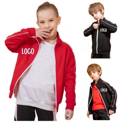 China New Fashion Custom Anti-Shrink Kids Clothes Boys Girls Jackets Kids Hooded Top Toddler Coated Zipper Hoodies for sale