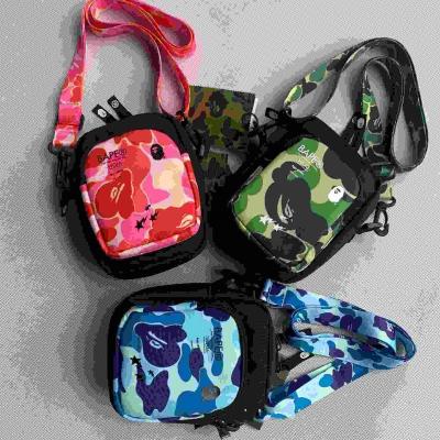 China New Bape Water Proof Contrast Color Single Shoulder Bag Cross - Body Shoulder Bag With Printing On CCB for sale