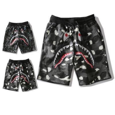 China QUICK DRY Hot Casual Unisex Luminous Series Shorts Street Insti Summer Bape Shark Sale Pants Medium Beach Shorts for sale