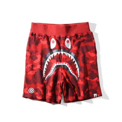 China Bape QUICK DRY shark shorts brand men's and women's classic camo ape man five dots loose casual pants for sale