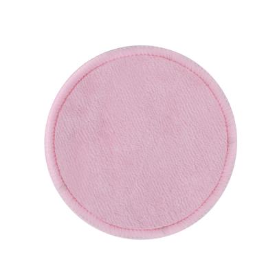 China Popular Soft Round Facial Cloth Piece Cotton Washable Reusable Makeup Makeup Cotton Pad 8cm/customizable for sale