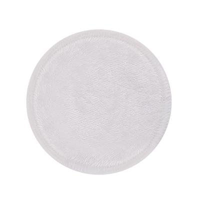 China Wholesale Washable Facial Velvet Swan Cleansing Makeup Pad Soft Round Cotton 8cm/customizable for sale