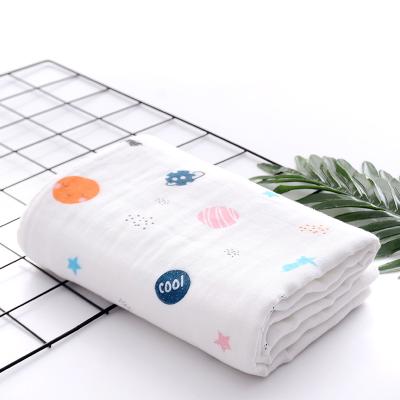 China 2020 New Soft Organic Cotton Wrap Baby Wrap Waddle Blanket 110*140cm/custom for sale