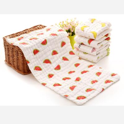 China Sustainable Wholesale China Organic Cotton Baby Kids Bamboo Towel for sale