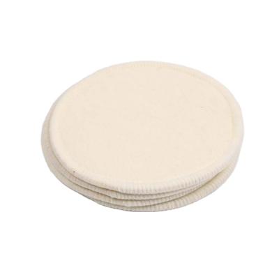 China Soft/Reusable/Washable Wholesale Cotton Canvas Custom Pads Washable Reusable Eye To Make Up Remover Pads for sale