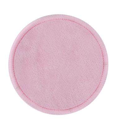 China Makeup Remover Pad 8cm Bamboo Double-Layer Bamboo Velvet Fiber Round Makeup Remover Cotton 8cm for sale