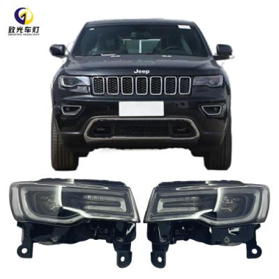 China Continent version 2018 for jeep cherokee grand cherokee headlights for sale