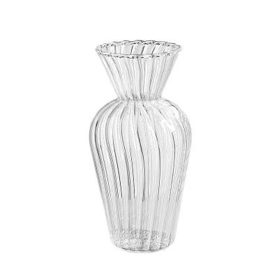 China China Manufacturer New Product Contemporary Chandeliers For Flowers Cylinder Glass Vase for sale