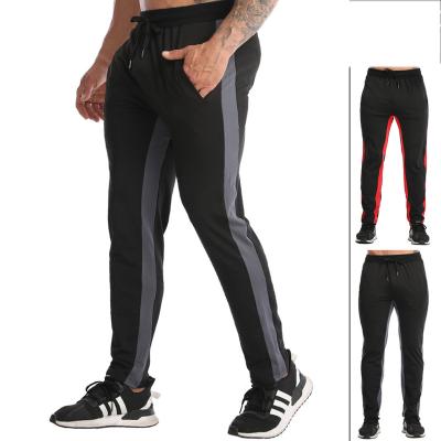 China QUICK DRY High Quality Custom Size Casual Fleece Striping Quick Dry Elastic Drawstring Waistband Sports Pants Equip Long Panty Gym And Fitness Wear for sale