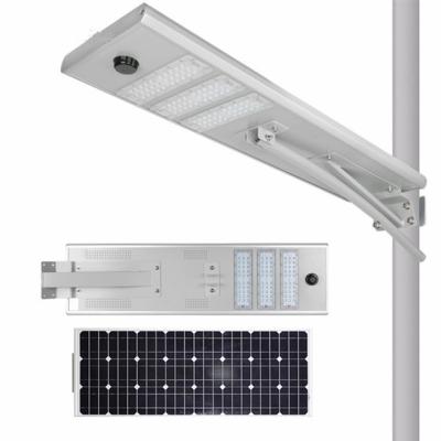 China Cheap ROAD street light IP65 30w 40w 50w 60w aluminum led solar street light all in one for sale