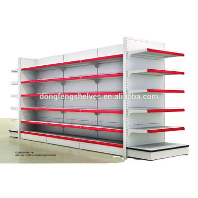 China Best Price Shop Display Rack Double Sided Shelf Bracket For Supermarket for sale