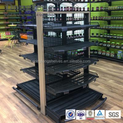 China Customized Modern Shelf Supermarket Advertising Display for sale