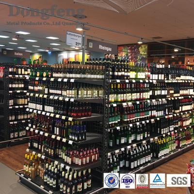 China Modern Modern Style Beer Rack Display Stand For Store Supermarket for sale