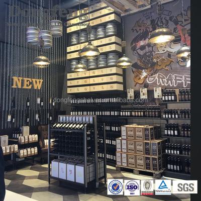 China Modern factory supply store cabinet rack wine display on sale for sale