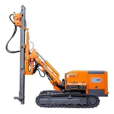 China Crawler Hydraulic Down Hole Drilling Machine Caterpillar Movement Mobility zu verkaufen