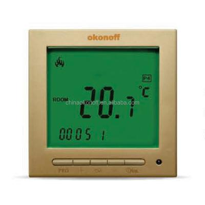 China S600 Series LCD Screen Modern Digital Floor Heating Room Smart Thermostat for sale